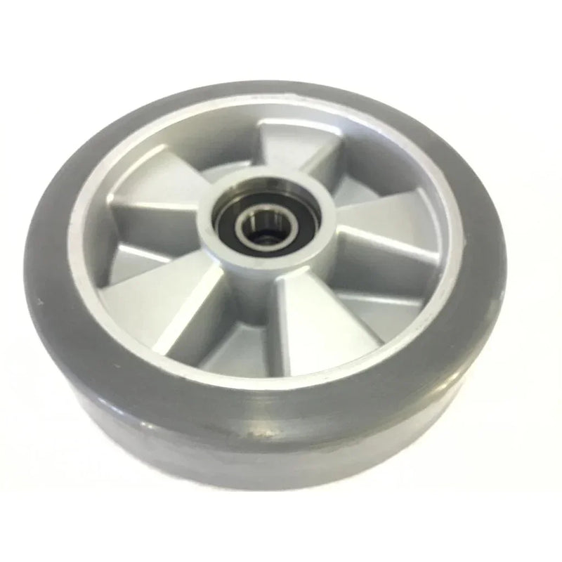 Onyx W10855 | Wheel, 8" Diameter, Non marking, Cast Aluminum Hub, w/ Bearings