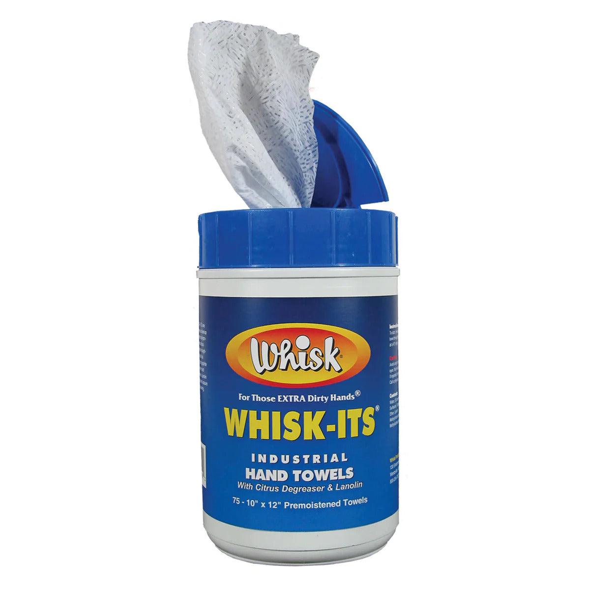 Whisk-Its 850 - 75 Towelettes, Pre-Soaked in d-Limonene (WI-850)