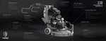 ONYX Z5 propane planetary floor machine 