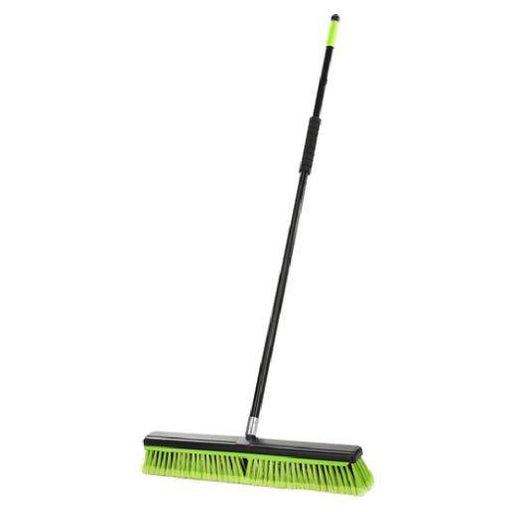 Alpine Industries ALP4600-24-1 2-in-1 Squeegee/Push Broom 24"L Multi-surface - Janitorial Superstore