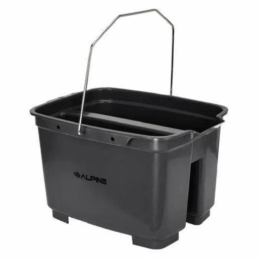 Alpine Industries ALP486-D Cleaning Caddy/Bucket 19.5 Qt. (2) 5-1/2