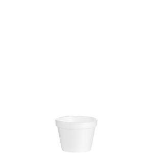 4J6 Dart Foam Food Container 4 oz 20 / 50 cs - Janitorial Superstore