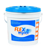 Flex Wipes Pour in your disinfectant, sanitizing  Wipes, bucket/Wipes 12" x 12.5" 1 bucket / 5 rolls of 110(#70110)