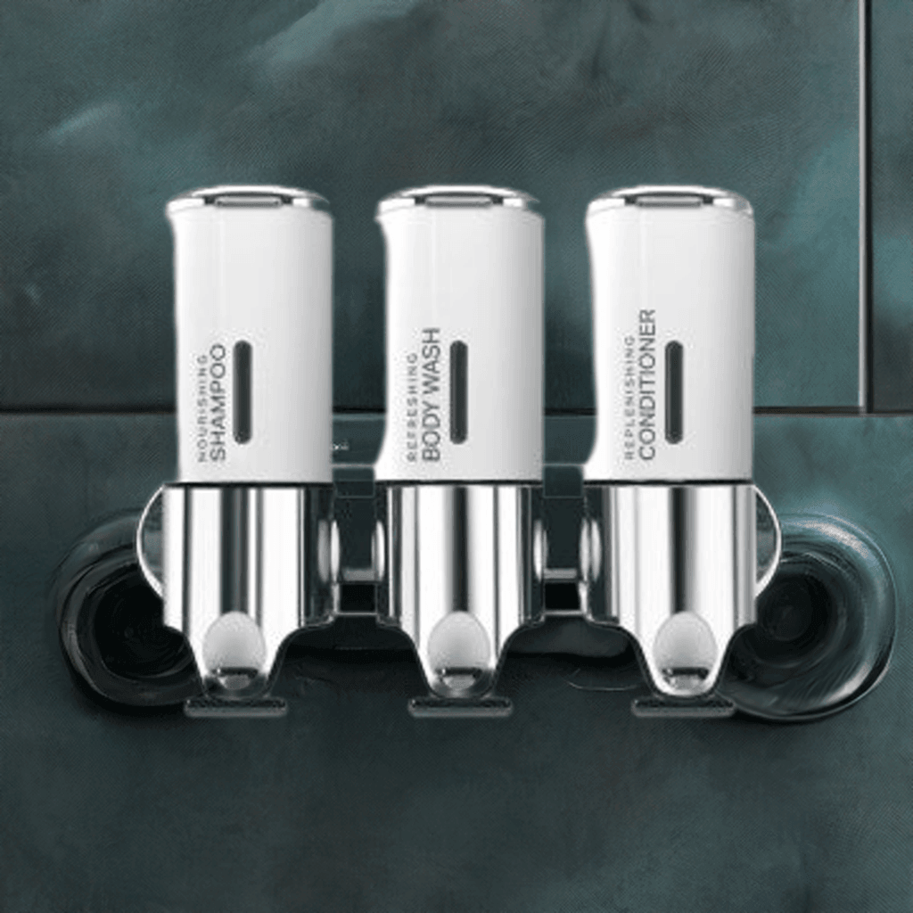 EcoLux White 500ml x 3 Pull Wall Mount Dispenser - Janitorial Superstore
