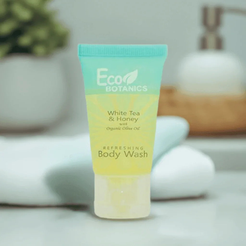 Eco Botanics Body Wash, .85oz Tube, 100 Pack - Janitorial Superstore