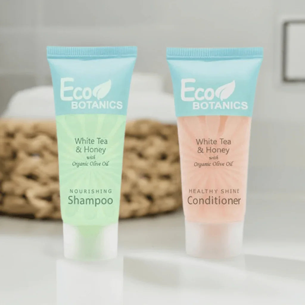 Eco Botanic Sets .85oz Tubes - 50 Shampoo 50 Conditioners #9332 - Janitorial Superstore