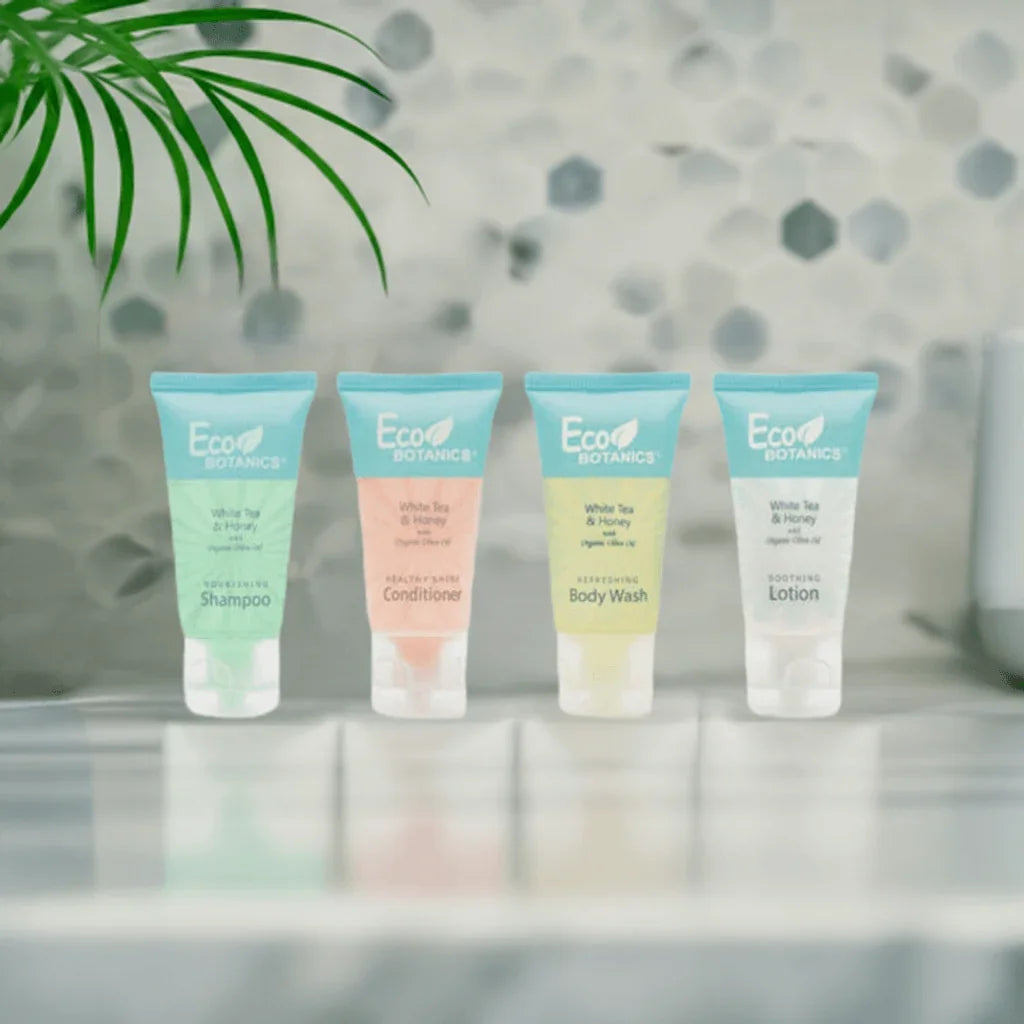 Eco Botanic Set 25ea Sham, Cond, Body Wash, Lotion. - Janitorial Superstore