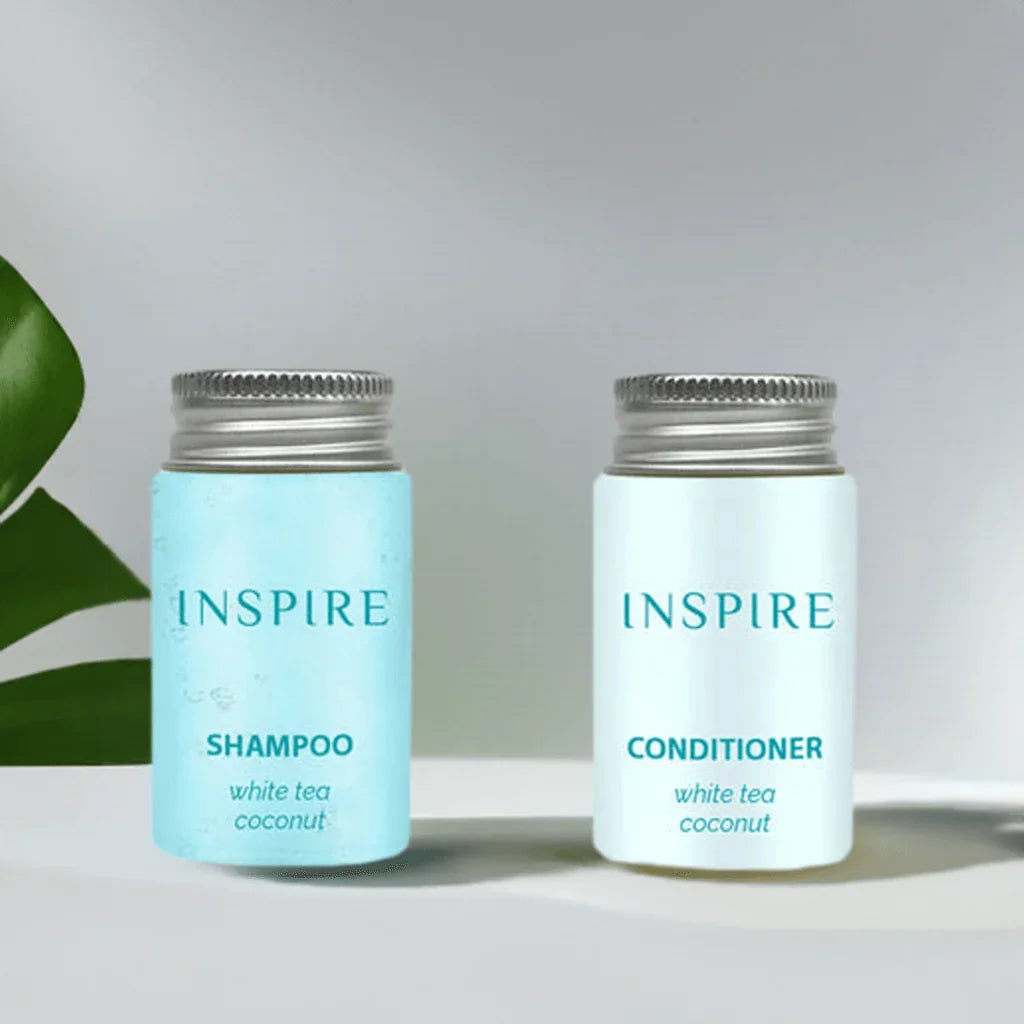Inspire Jars Sets, 50 Shampoo 50 Conditioners - Janitorial Superstore