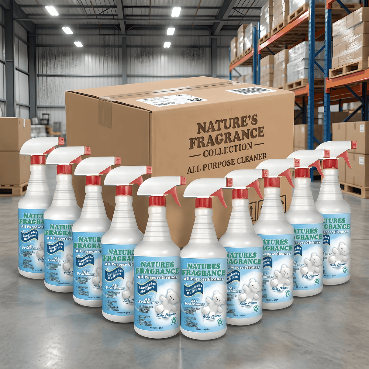 Natures Fragrance All Purpose Cleaner, Baby Powder Scent