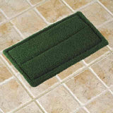 TurfScrub Brush Floor Pad, 14 x 20 Green (#40291420)