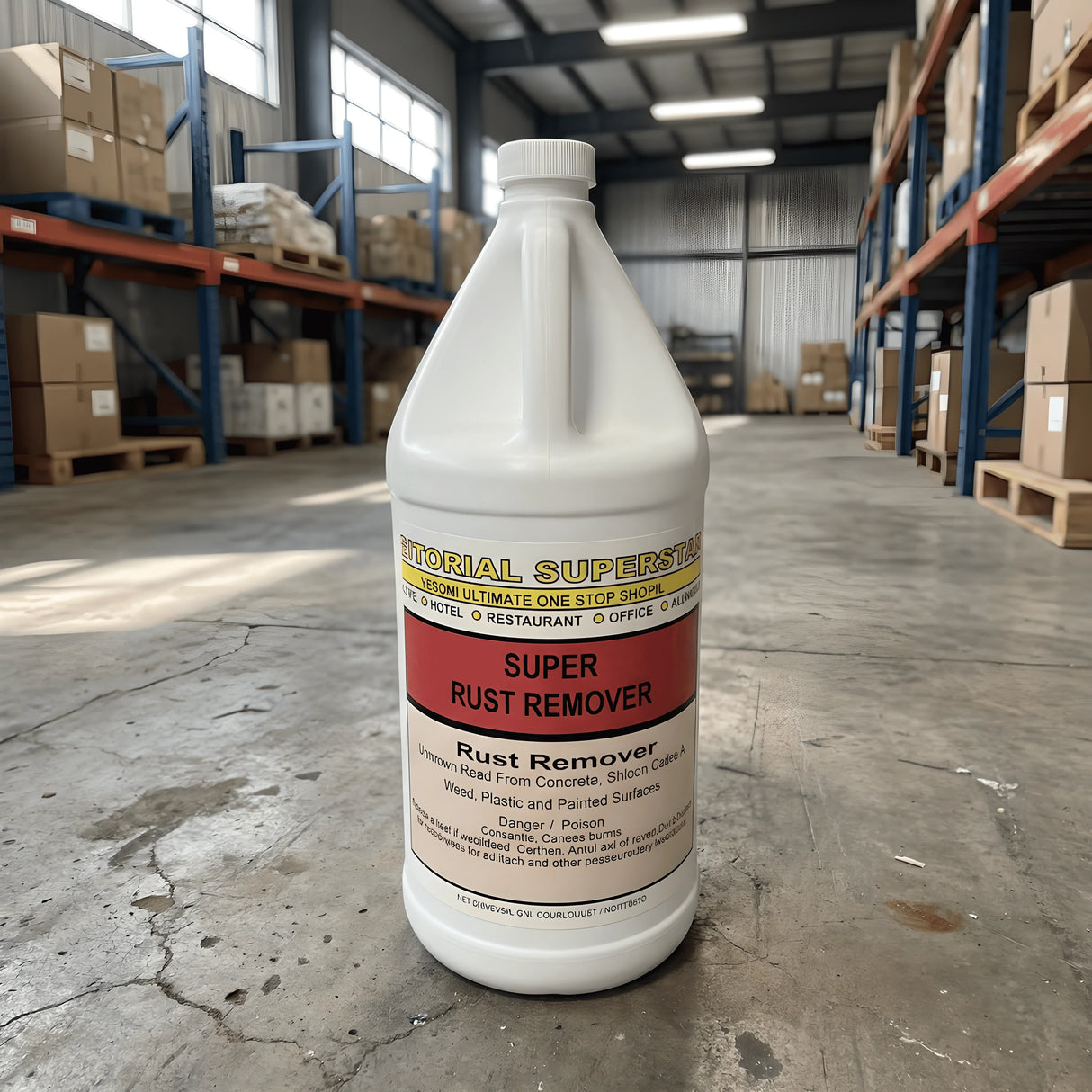 JSS Super Rust Remover, Gallon Bottle (Concentrated)
