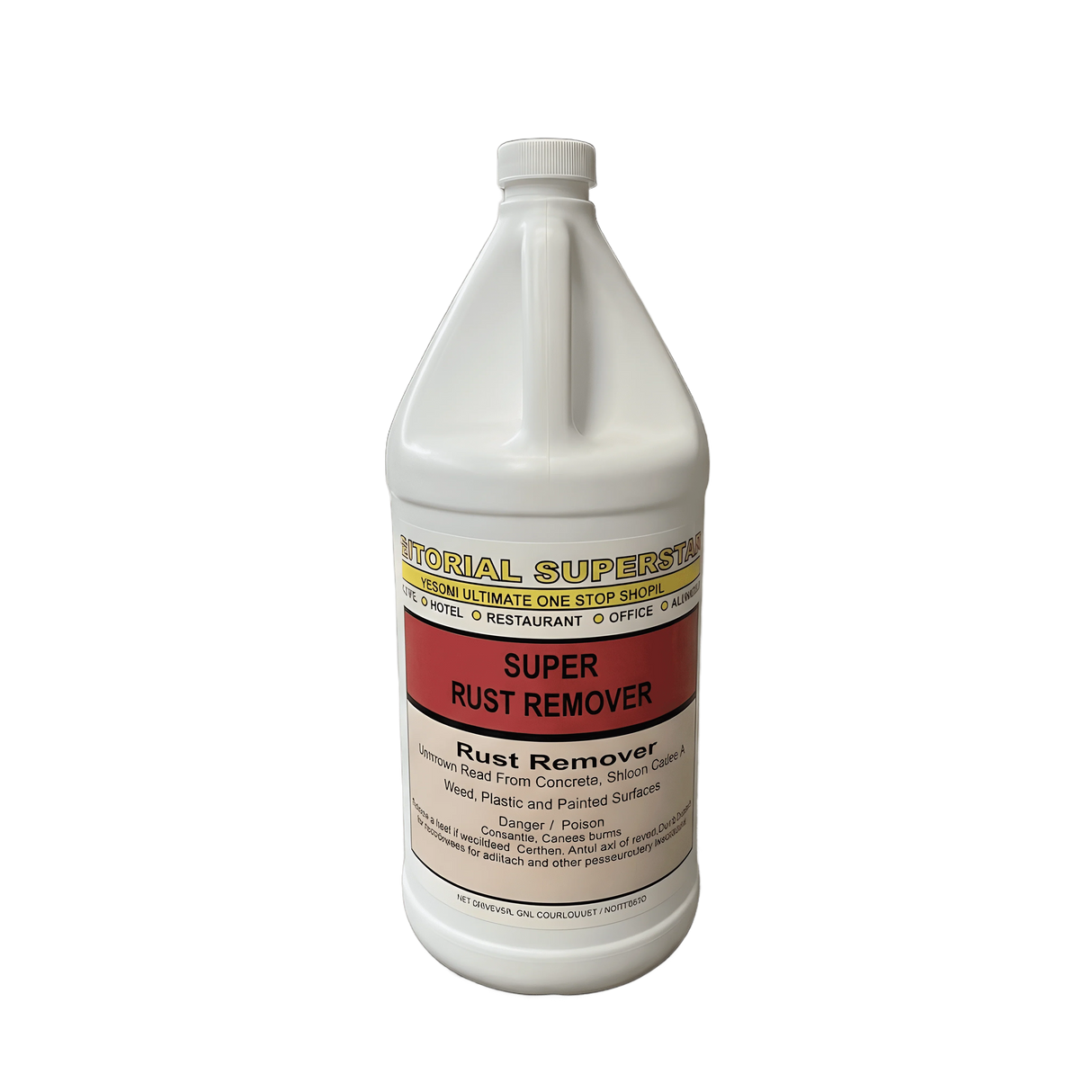 JSS Super Rust Remover, Gallon Bottle (Concentrated)