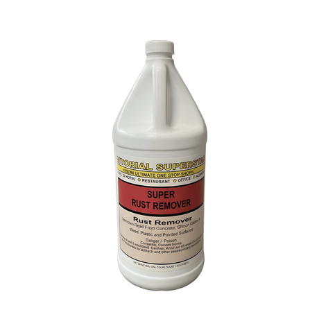 JSS Super Rust Remover, Gallon Bottle (Concentrated)