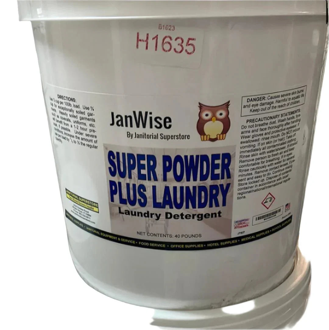Super Powder Plus Laundry Powder 40lb - Janitorial Superstore