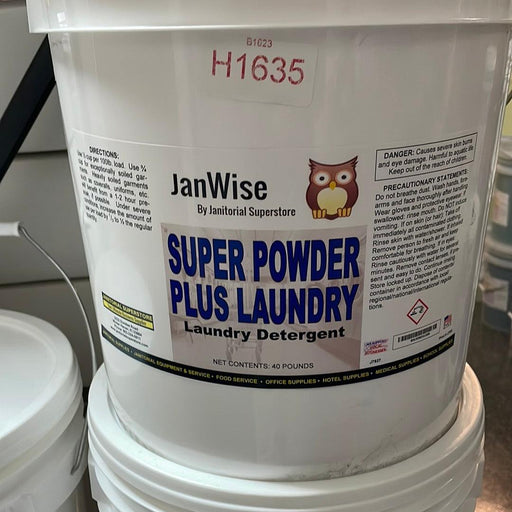 Super Powder Plus Laundry Powder 40lb - Janitorial Superstore