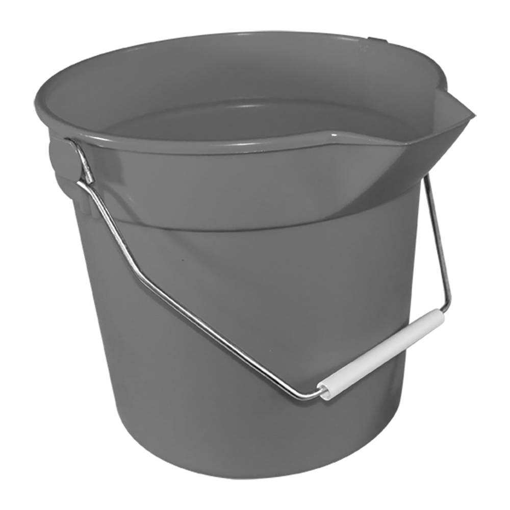 Gray Bucket W/Pour Spout - Janitorial Superstore
