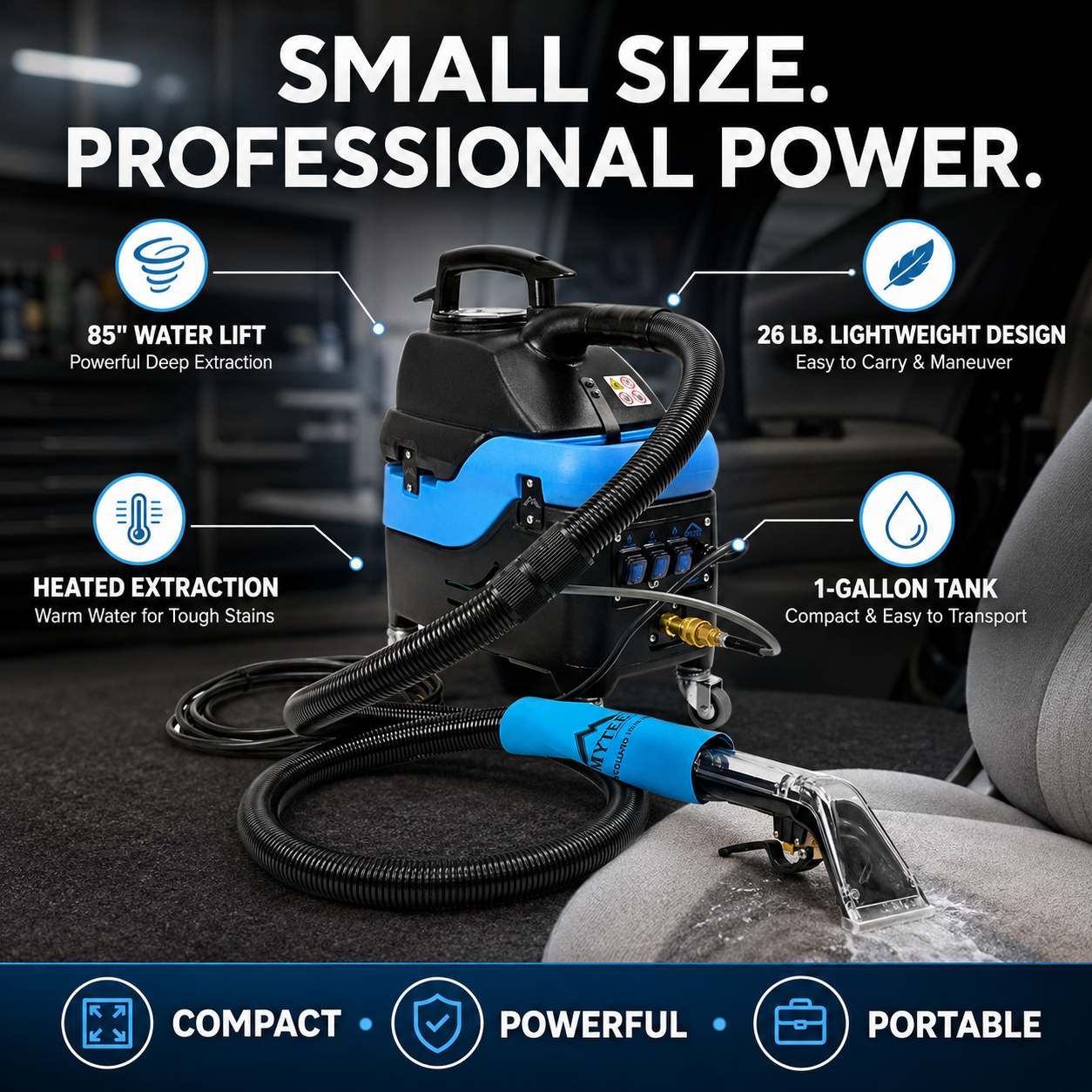Mytee S-300H Tempo Heated Extractor