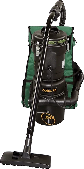 Outlaw PB 6.4 Quart Cordless, Bagless Backpack Vacuum