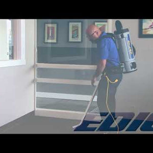 EDIC Atlas 6QT Backpack Vacuum W/Standard Tool Kit, 600TV