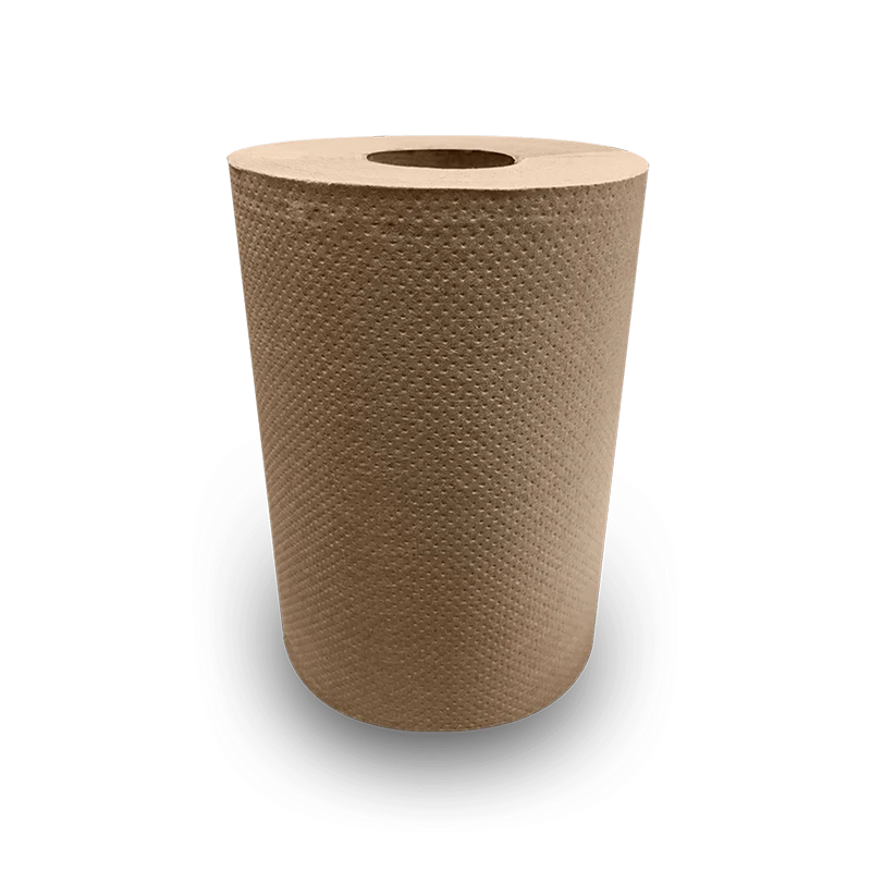 NOVA Roll Towel, 8" x 350', Kraft, 12 Rolls/Case