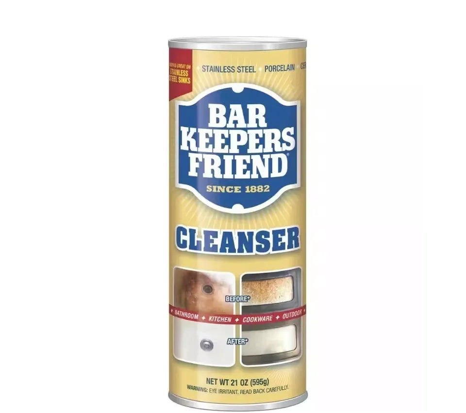 Bar Keepers Friend Multipurpose Household Cleanser & Polish - Thumbnail 4