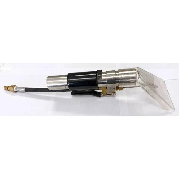 Internal Spray Hand Tool Upholstery Wand Clear Plastic Head With Vacuum Release and Male QD (#6703)