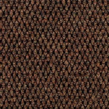 3X5 Walnut Heavy Duty Portico Nop w/ EdgingMat - Janitorial Superstore