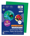 Pacon Riverside Construction Paper (103577), 76 lbs, 9 x 12, Holiday green, 50 Sheets/Pack - Janitorial Superstore
