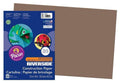Pacon Riverside Construction Paper (103629), 76 lbs, 12 x 18, Brown, 50 Sheets/Pack - Janitorial Superstore