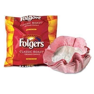 Folgers J.m. Smucker Co. Coffee Filter Packs, Classic Roast, 9/10oz, 40/Carton - Janitorial Superstore