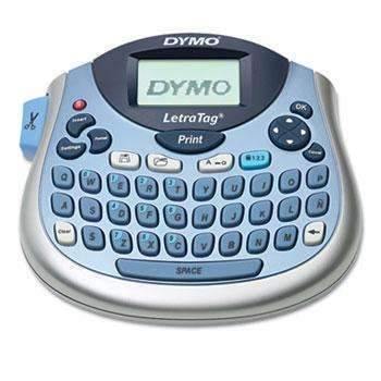 DYMO® LetraTag 100T Label Maker, 2 Lines, 6 7/10w x 2 4/5d x 5 7/10h - Janitorial Superstore