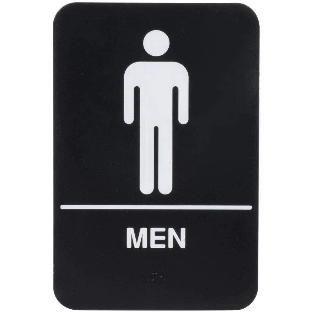 Man Toilet Sign