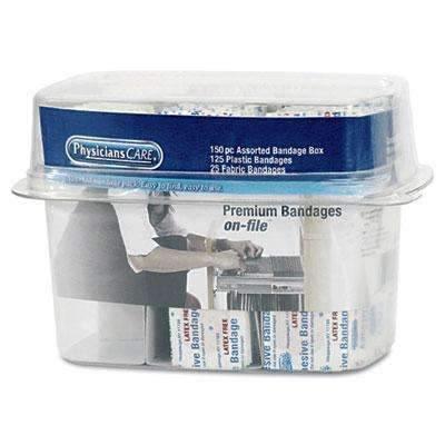 ACME UNITED CORPORATION First Aid Bandages, Assorted, 150 Pieces/Kit (FAO90095) - Janitorial Superstore