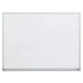 UNIVERSAL OFFICE PRODUCTS Dry-Erase Board, Melamine, 24 x 18, Satin-Finished Aluminum Frame - Janitorial Superstore
