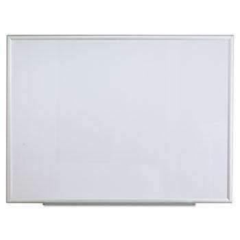 Universal® Dry Erase Board, Melamine, 48 x 36, Aluminum Frame - Janitorial Superstore