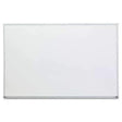 Universal® Dry Erase Board, Melamine, 36 x 24, Satin-Finished Aluminum Frame - Janitorial Superstore