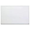 Universal® Dry Erase Board, Melamine, 36 x 24, Satin-Finished Aluminum Frame - Janitorial Superstore