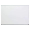Universal® Dry Erase Board, Melamine, 48 x 36, Satin-Finished Aluminum Frame - Janitorial Superstore