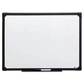 Universal® Dry Erase Board, Melamine, 24 x 18, Black Frame - Janitorial Superstore
