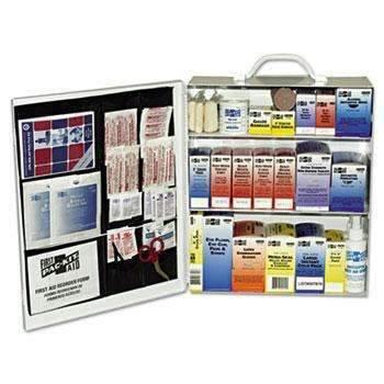 Pac-Kit® Industrial Station First Aid Kit, 440 Items, Metal Case - Janitorial Superstore