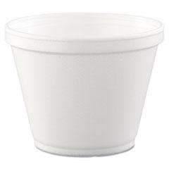White Foam Medium Food Container - 16 oz 500cs - Janitorial Superstore