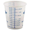 SOLO® Cup Company Paper Medical & Dental Graduated Cups, 3oz, White/Blue, 100/Bag, 50 Bags/Carton - Janitorial Superstore