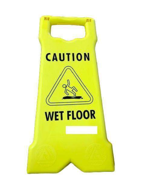 Compact Caution Wet Floor Sign - Janitorial Superstore