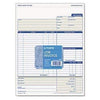 TOPS™ Snap-Off Job Invoice Form, 8 1/2 x 11 5/8, Three-Part Carbonless, 50 Forms - Janitorial Superstore