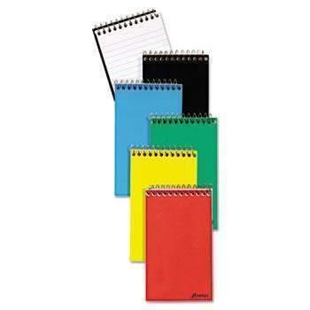 Ampad™ Wirebound Pocket Memo Book, Narrow, 3 x 5, White, 60 Sheets, 3 Pads/Pack - Janitorial Superstore