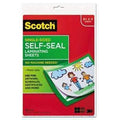 Scotch™ Self-Sealing Laminating Sheets, 6.0 mil, 8 1/2 x 11, 10/Pack - Janitorial Superstore