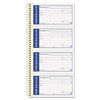 Adams® Write 'n Stick Phone Message Pad, 2 3/4 x 4 3/4, Two-Part Carbonless, 200 Forms - Janitorial Superstore