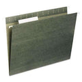 Hanging File Folders, 1/5 Tab, 11 Point Stock, Legal, Standard Green, 25/Box - Janitorial Superstore