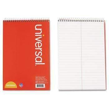 Universal® Steno Book, Gregg Rule, 6 x 9, White, 80 Sheets - Janitorial Superstore