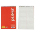 Universal® Steno Book, Gregg Rule, 6 x 9, Green, 60 Sheets - Janitorial Superstore